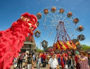 Ferris Wheel at Lunar New Year Festival, Springvale