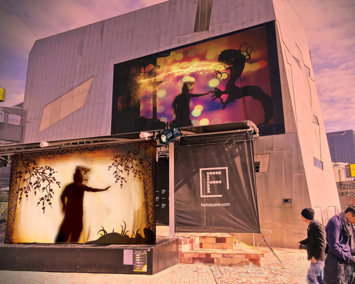 Electric Dragon, Melbourne, Fed Square