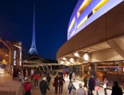Hamer Hall in the Arts Precinct, Melbourne