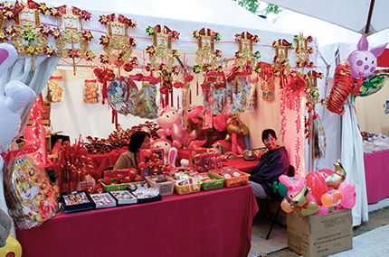 hawker bazaar, market, crown melbourne, chinese new year